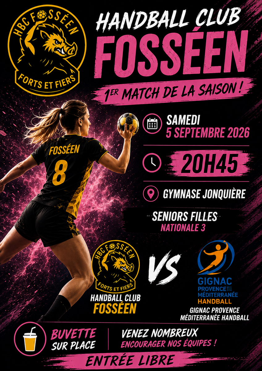 HBC FOSSEEN - GIGNAC PROVENCE MÉDITERRANÉE HANDBALL