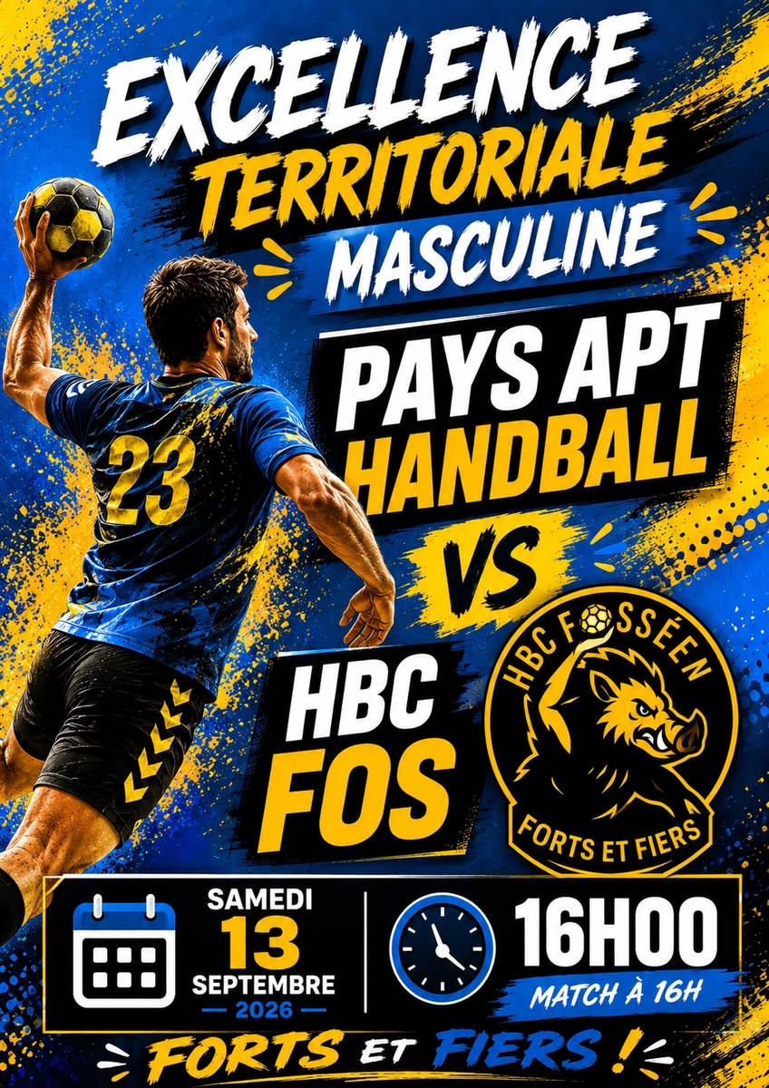 PAYS APT HANDBALL - HBC FOSSEEN