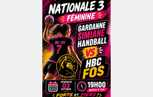 GARDANNE SIMIANE HANDBALL - HBC FOS